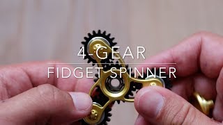 4 gear fidget spinner [upl. by Braasch230]