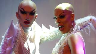 SASHA VELOUR amp IKARO KADOSHI  quotRUPAULS DRAG RACEquot Festa Priscilla 010918 BY LEH SANUTY [upl. by Yrehcaz159]