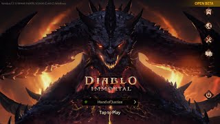 Diablo Immortal Blood Knight The new offhand 11 11 2024 [upl. by Nea90]