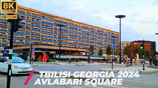 【8K】Georgia Tbilisi  Avlabari Square [upl. by Ahsinawt]