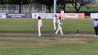 Matthew Hogan brings up his maiden 1st grade century at Kippax 1 [upl. by Bever]