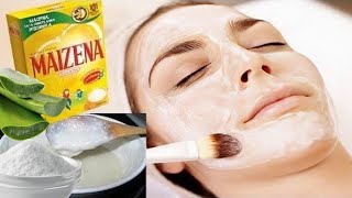 Tu PIEL SIEMPRE JOVEN Sin MANCHAS ni ARRUGAS  Mascarilla Casera con Aloe Vera y Maizena [upl. by Frum]