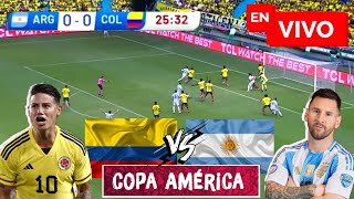 🔴 Argentina vs Colombia EN VIVO  Final Copa América 2024 [upl. by Seyler]