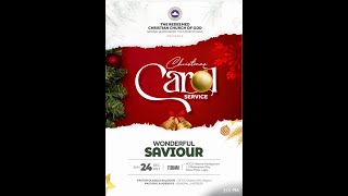 2023 CHRISTMAS CAROL SERVICE WONDERFUL SAVIOR [upl. by Langston483]