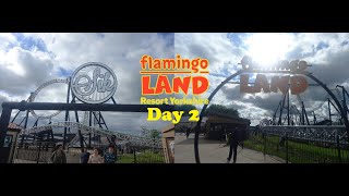 Flamingo Land Day 2 Vlog May 2024 [upl. by Beekman444]