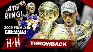 Kobe Bryant 4th Championship Full Series Highlights vs Magic 2009 NBA Finals  Finals MVP HD [upl. by Conney]