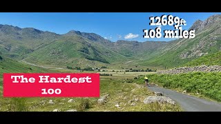 Cycling the hardest 100 miles Sportive in the Lake District It was really really hard [upl. by Hirst]