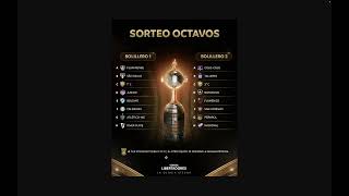 Copa Libertadores 2024 Bolilleros para el Sorteo de Octavos de final el 3 de junio [upl. by Elbertina]