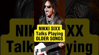 Nikki Sixx on Playing Classics motleycrue 80smetal hardrock [upl. by Enahsal]