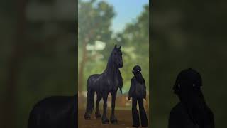 I want more Friesians starstableonlinehorses horse sso edit starstable starstableonline [upl. by Tolliver]