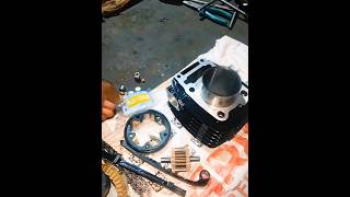 Bajaj Pulsar 220 bike engine piston viralvideo shots [upl. by Leanor]