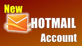 How To Create a Hotmail Account [upl. by Mukul]