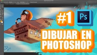 DIBUJAR EN PHOTOSHOP EP 1 HERRAMIENTAS Y ATAJOS  TUTORIAL ESPAÑOL [upl. by Pope913]