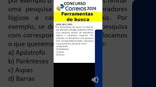 Ferramentas de Buscas Correios 2024  ferramentas de buscas informatica  concurso correios 2024 [upl. by Ayle450]