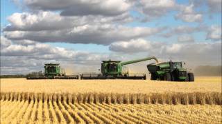 Harvest 2011 John Deere Combines [upl. by Hillari]