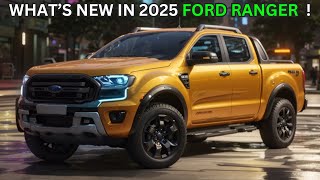 The 2025 Ford Ranger Unveiled  The Next Generation Pickup [upl. by Standing]