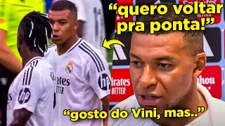 🚨SÓ FALTAVA ESSA MBAPPÉ RESOLVE PEDIR PRA JOGAR NA PONTA ESQUERDA NO LUGAR DE VINI JR [upl. by Leuqer]