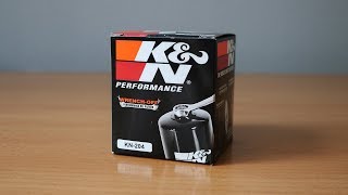 KampN KN204 Oil Filter  Unboxing [upl. by Reldnahc]