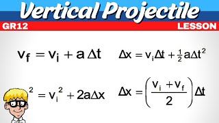 Gr 12 Vertical projectile motion  Introduction [upl. by Lenor]