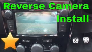 How to Install a Reversing Camera Canbus [upl. by Conchita518]