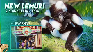 Black amp White Ruffed Lemur amp New Shop  Planet Zoo Update [upl. by Jehovah]