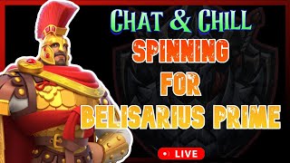 Chat amp Chill  Spectate KvKs  Spinning for Belisarius Prime  Rise of Kingdoms [upl. by Acenom]