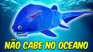 O PEIXE LEVEL 2000 NÃO CABE NO OCEANO NÃO É CLICKBAIT  Feed and Grow Fish [upl. by Cirala]