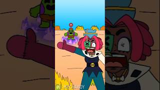 spike glitch brawlstars brawlstarsanimation spike [upl. by Hanimay283]