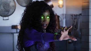 Starfire  All Powers amp Fights Scenes Titans S03 [upl. by Carn]