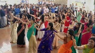 jimikki kammal  flashmob at ssimsrc medical college [upl. by Casia465]