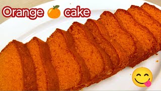 orange cake recipe easy  orange flavour tea cake [upl. by Manno512]