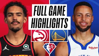 HAWKS at WARRIORS  FULL GAME HIGHLIGHTS  November 8 2021 [upl. by Ameekahs]