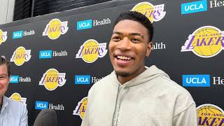 Lakers Forward Rui Hachimura Focusing On Defense [upl. by Oba748]