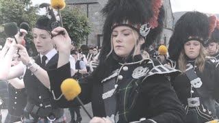 Amazing Grace  Dufftown Highland Games  in slow motion [upl. by Bobine]