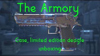 cs2  The Armory  Limited edition item Case Charms and stickers unboxing [upl. by Anaeirb]