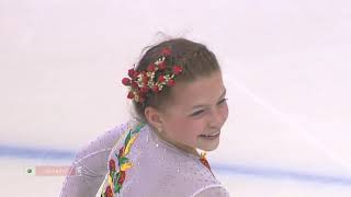 Polina Agafonova RUS  LSP  2011 Nationals FHD [upl. by Eniamaj]