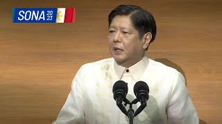 SONA 2023 FULL SPEECH  President Bongbong Marcos 2nd State of the Nation Address [upl. by Ronacin90]