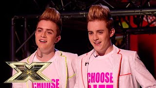 Jedward do it RIGHT with a WHAM classic  Live Show 7  Series 6  The X Factor UK [upl. by Orimisac]