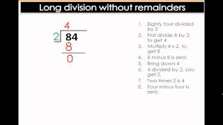 Long Division with No Remainders  Easy Math Division Lesson 5th amp 6th Grade Math [upl. by Occor]