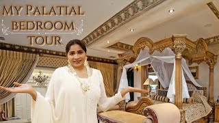 My Palace Bedroom Tour  European Style Bedroom 2021 Interior Designing [upl. by Amend]