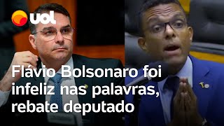 Deputado rebate Flávio Bolsonaro sobre plano para matar Lula Se comprovado não foi só pensamento [upl. by Kaule]