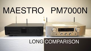 SONORO Maestro 🖤 MARANTZ PM7000N long comparison [upl. by Danieu590]