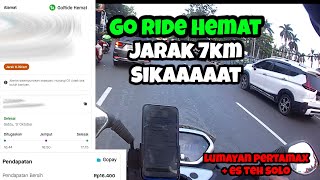 Dapet order goride hemat gojek gojekindonesia gojekdriver driveronline [upl. by Amadeo]