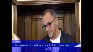 Pagani le disposizioni ed i cambiamenti in vista dell1 e 2 novembre [upl. by Brenk]