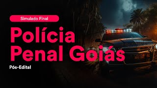 Simulado Final Polícia Penal Goiás  PósEdital  Correção [upl. by Anelehs]