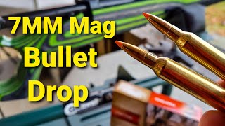 7MM Rem Mag Bullet Drop  Demonstrated and Explained [upl. by Eenimod]