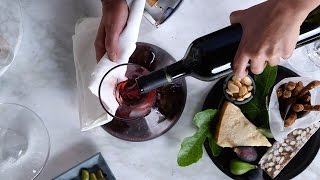 How to Decant Wine with WilliamsSonoma Decanters [upl. by Morten]