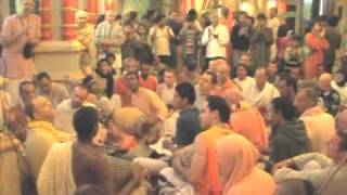 Hare Krsna Kirtan At Sri Vrindavan Dham w Aindra Prabhu ep8 [upl. by Lebiram]