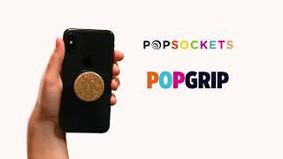 PopSockets Swappable PopGrip  How to use it [upl. by Duthie]