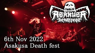 KANDARIVAS  4songs from BLOOD SURGICAL DEATH at ASAKUSA DEATH FEST2022 [upl. by Dolloff]